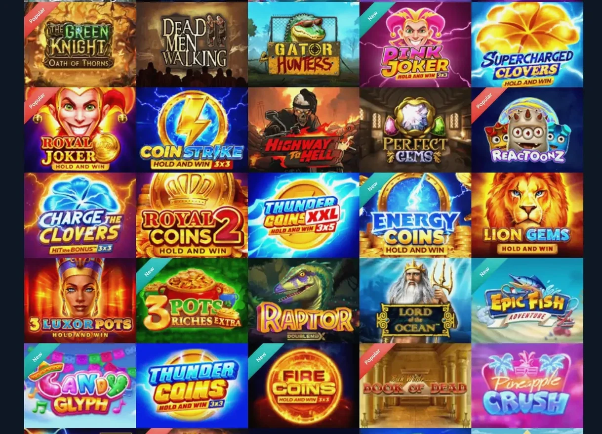 Wildrobin Casino Spielangebot